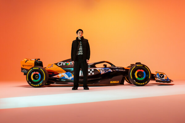 VUSE AND THE McLAREN FORMULA 1 TEAM PARTNER WITH JAPANESE ARTIST TO REVEAL LIVERY INSPIRED BY TRADITIONAL SCRIPT