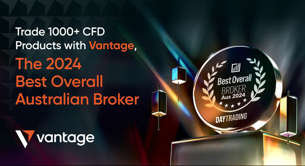 Vantage Markets Named Top Overall Broker for Australia by Daytrading.com