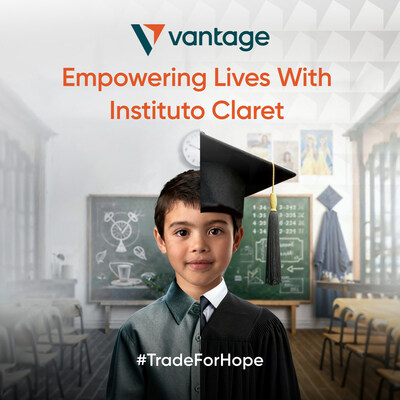 Vantage Markets的#TradeForHope活動為巴西Instituto Claret籌措重要 