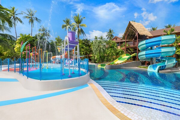 All ages can make a splash in the interactive and family-friendly Fun Pool