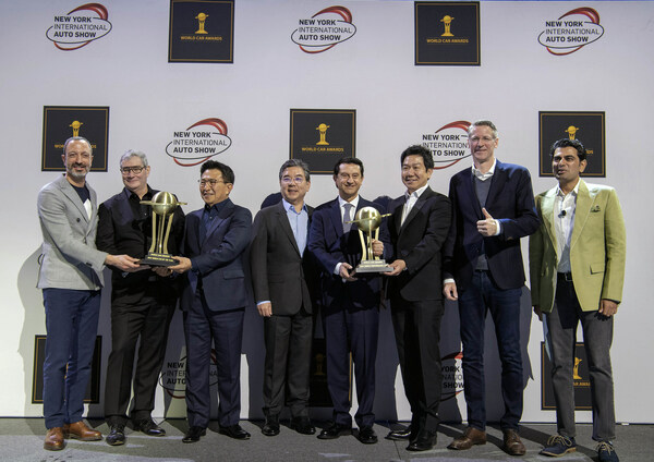 Hyundai Motor Group continues success at World Car Awards with triple victory in 2024 (PRNewsfoto/Hyundai Motor Group)