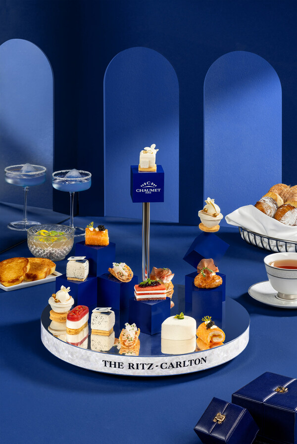 广州富力丽思卡尔顿酒店携手巴黎珠宝艺术世家CHAUMET尚美巴黎联名推出主题下午茶