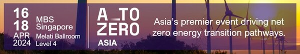 Global energy leaders to assemble in Singapore for AtoZero Asia 2024, a partner event of Ecosperity Week