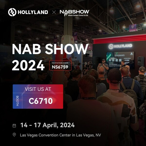 Hollyland to Preview New Video Production Solutions at NAB 2024