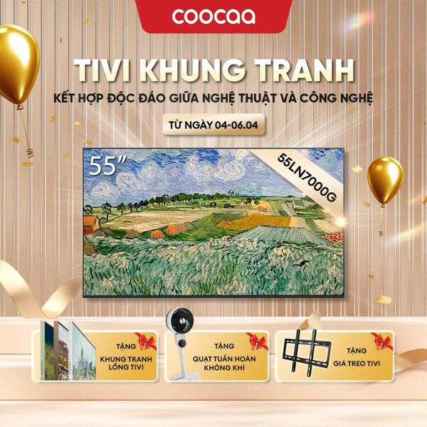 coocaa Frame+ TV LN7000G —— The perfect fusion of art and technology