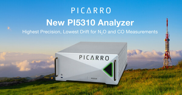 Picarro Releases PI5310 Nitrous Oxide Gas Analyzer to Advance Atmospheric Research
