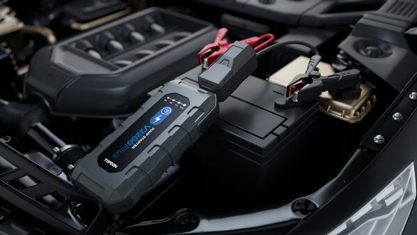  a 2-in-1 jumpstarter and battery tester