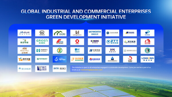 JA Solar Launches Global Industrial and Commercial Enterprises Green Development Initiative (PRNewsfoto/JA Solar Technology Co., Ltd.)