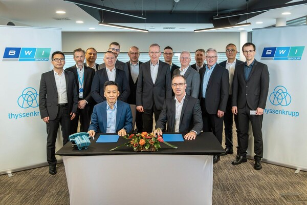 BWI Group and thyssenkrupp Steering partner in EMB to lead world's chassis-by-wire technology