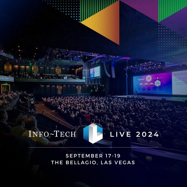 Info-Tech LIVE 2024: Registrations Now Open for Annual IT Conference at the Bellagio, Las Vegas, in September
