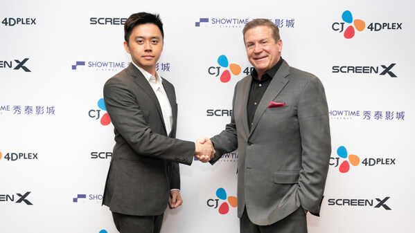 business new tamfitronics CJ 4DPLEX and Showtime Crew Signal Deal for Eight ScreenX Theaters at CinemaCon 2024