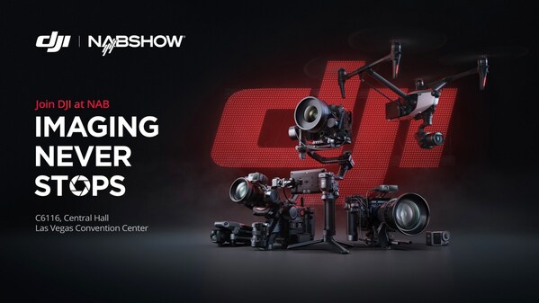 DJI is presenting best-in-class creator tools at the 2024 NAB Show. Come and meet us at #C6116 Central Hall in Las Vegas Convention Center from April 14 to 17.