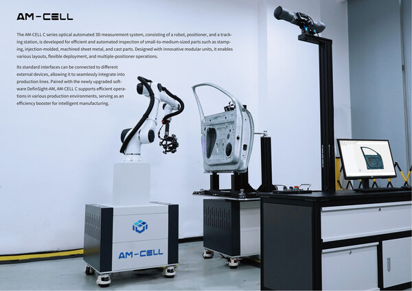 Scantech Launches AM-CELL C Series Optical Automated 3D Measurement System