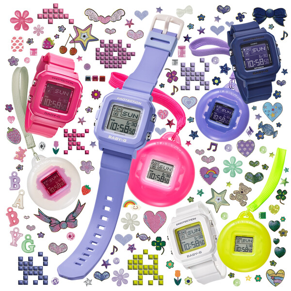 Casio, 손목시계와 장식품으로 활용 가능한 신제품 BABY-G 출시