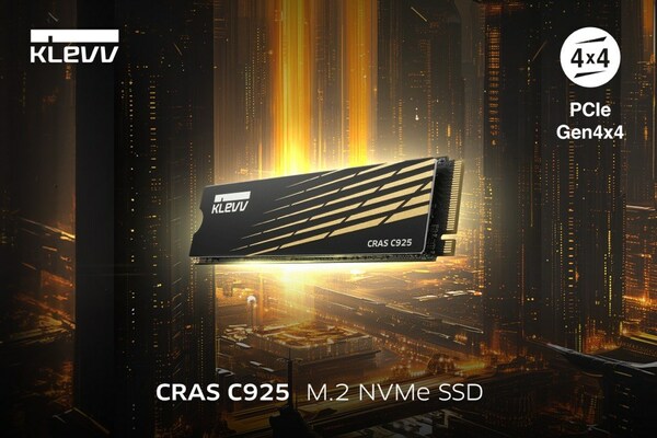 KLEVV UNVEILS THE CRAS C925 GEN4 M.2 SSD PACKED WITH ADVANCED STORAGE TECHNOLOGY