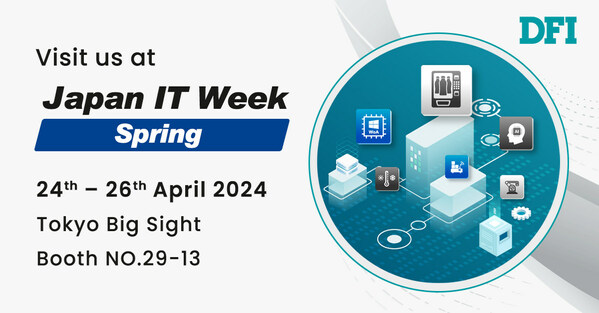 DFI Presents Next-Gen Embedded Computing Solutions at Japan IT Week 2024