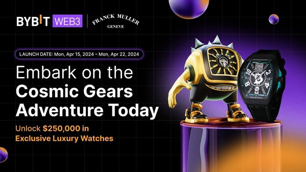 Bybit and Franck Muller Partner with Sidus Heroes to Launch Cosmic Gears: A Pioneering Web3 Game with a $250,000 Prize Pool and Exclusive Watch Collection