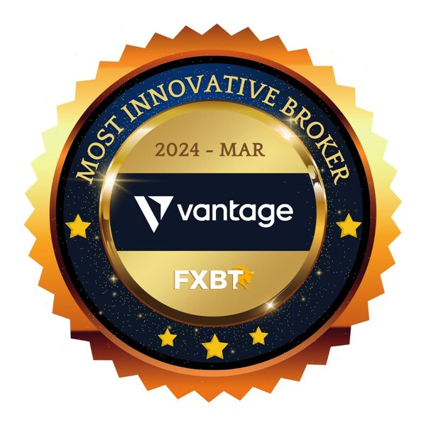 Vantage Markets คว้ารางวัล "Most Innovative Broker" จาก FXBT นิยามใหม่ของการเสริมศักยภาพแก่นักลงทุน