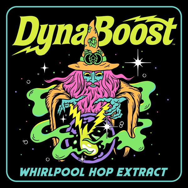 由種植者所擁有的全球啤酒花供應商 Yakima Chief Hops (YCH) 隆重推出 DynaBoost™！DynaBoost™ 前稱為 YCH 702，以其出色的流動性和特定品種的啤酒萃取物脫穎而出。DynaBoost™ 專為用於漩沉而設，採用專利的製程製成，捕捉真實的啤酒花香氣特性，產品以易於倒入的瓶子包裝，讓您可以其輕鬆注入您的啤酒中。