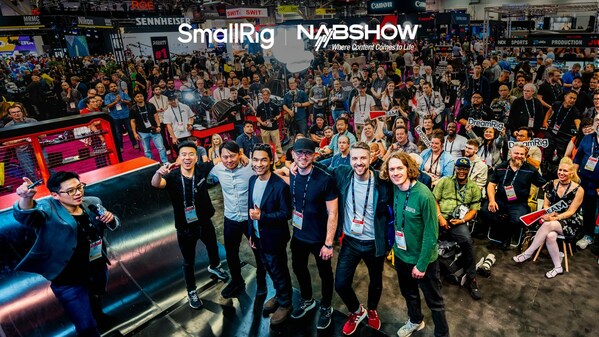 SmallRig、2024 NAB Showでプロのクリエイターと共同デザインした革新的な製品群を発表