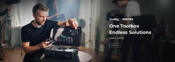 SmallRig x Andyax Creator Tool Kit: The first All-in-one tool kit tailored for creators.