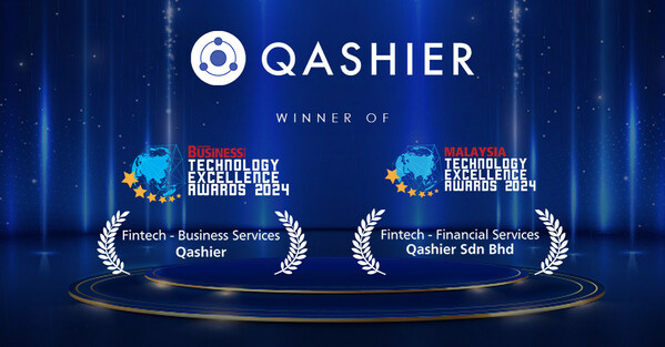 Qashier award laurels for Fintech categories at Singapore and Malaysia Technology Excellence Awards 2024