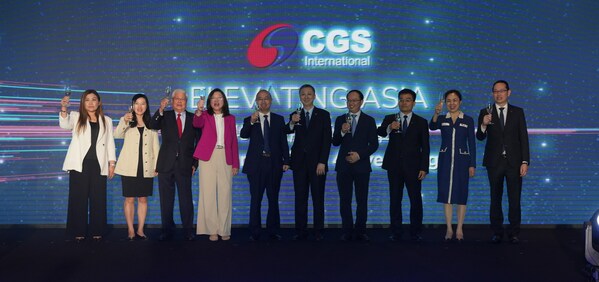 Guests of Honour with Management of China Galaxy Securities (CGS) and CGS International (PRNewsfoto/CGS International Securities Pte. Ltd. (CGS International))