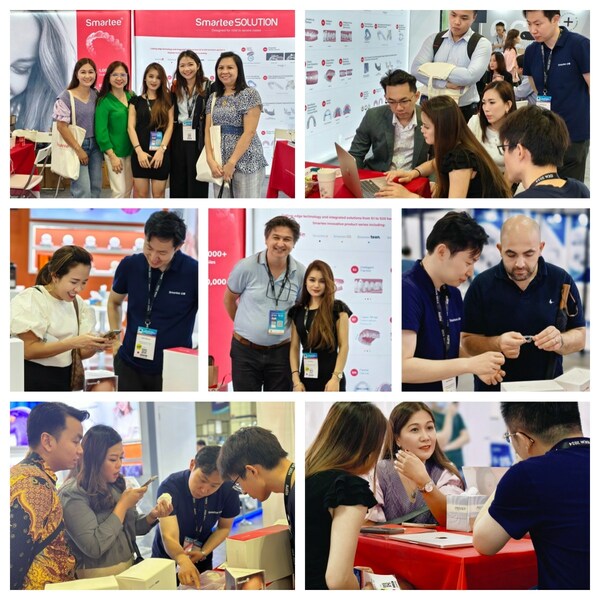 Smartee booth attracted a steady stream of visitors