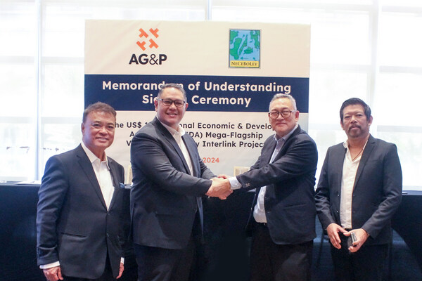 AG&P Industrial and Visayas NECEBOLEY Interlink Holdings Corporation Sign Exclusive MoU for US$15B National Economic & Development Authority's (NEDA) Mega Infrastructure Project