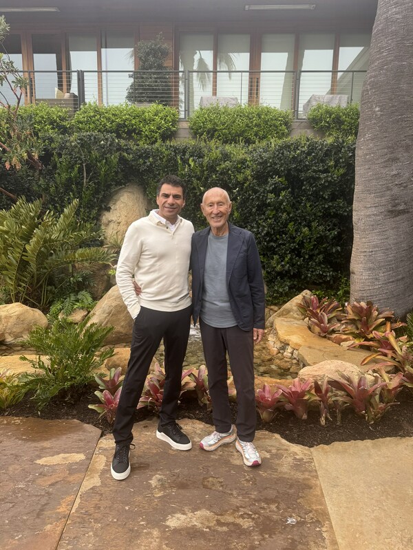 Ayman Amer, General Manager for Sodic and Meir Teper, Nobu Hospitality Co-Founder