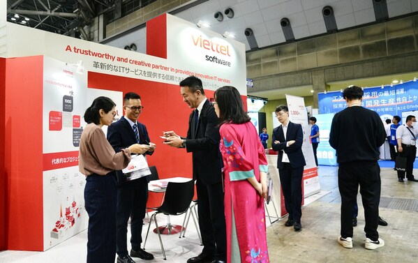 Viettel Software Participates for the First Time in Japan's Largest IT Exhibition