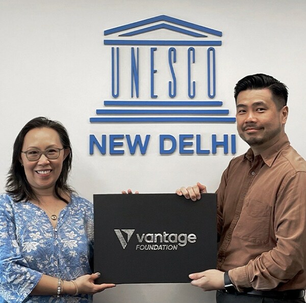 Vantage Foundation sokong aktiviti pendidikan di Pejabat Rantau Asia Selatan UNESCO di New Delhi, India