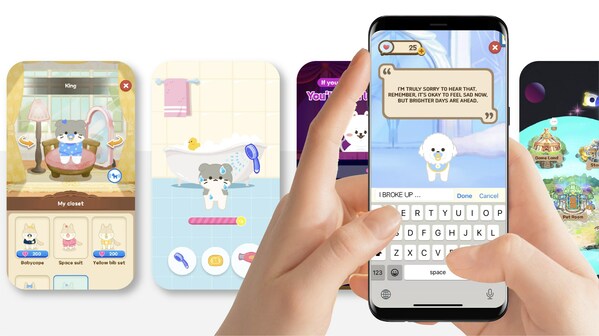 Virtual pet raising application, Bigglz is a mental care simulation mobile app service that fosters, talks, and heals virtual pet characters. It is evaluated as a trend-tailored service for teenagers, with the main users accounting for most of the users.