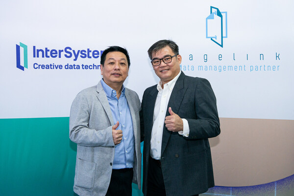 business new tamfitronics Kenneth Kuek, Country Lead, Info Platforms, InterSystems with Gwee Chee Seng, CEO and Founder, Imagelink Tool Sdn Bhd