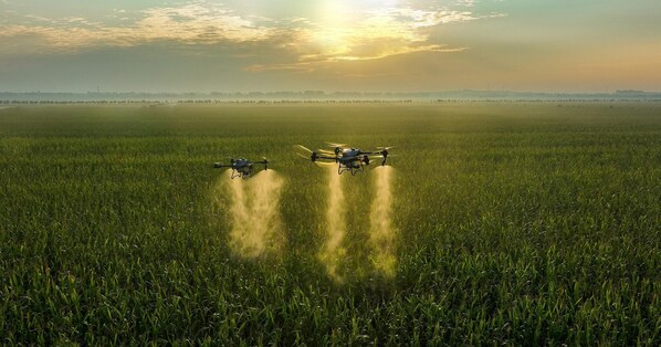 DJI Agras T50、T25が、空からの作物保護能力を強化