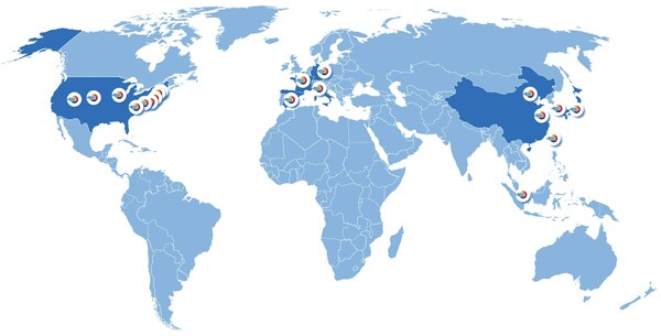Open Testing and Integration Centres (OTICs) around the world