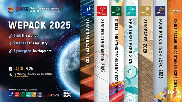 Alternating between Shanghai in odd years and Shenzhen in even years, WEPACK 2025 and its SinoCorrugated 2025 will be held at Shanghai New International Expo Center in April 2025.