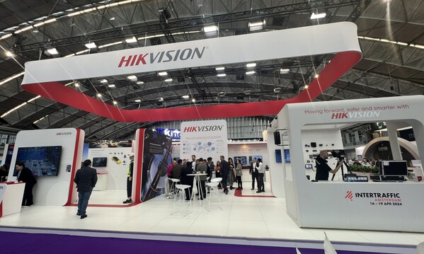 Hikvision redefines urban mobility with AIoT-powered solutions at Intertraffic 2024 (PRNewsfoto/Hikvision Digital Technology)