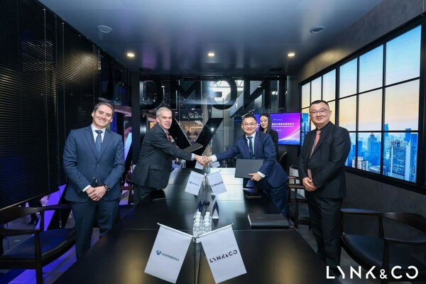 Lynk & Co and Tattersall Authorized Distribution Agreement Signing Ceremony (PRNewsfoto/Lynk & Co)