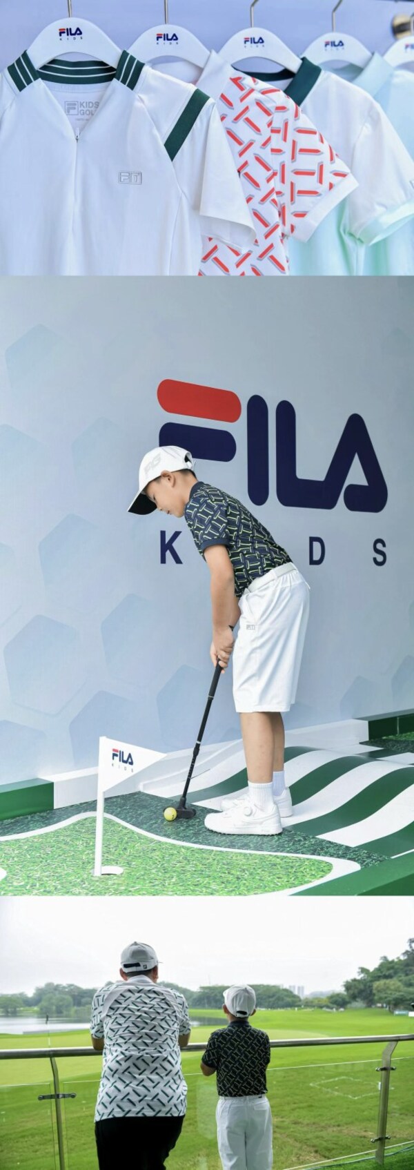 FILA KIDS已推出青少年高尔夫系列产品