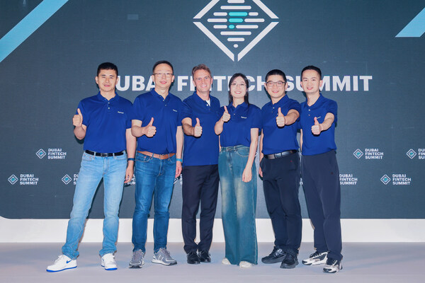 Dyna.Ai executive team at its Global Launch during the Dubai Fintech Summit