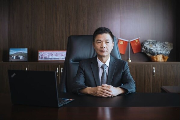 Huang Changgeng, Chairman of Xiamen Tungsten Co., Ltd. (XTC) (Photo courtesy of the interviewee)