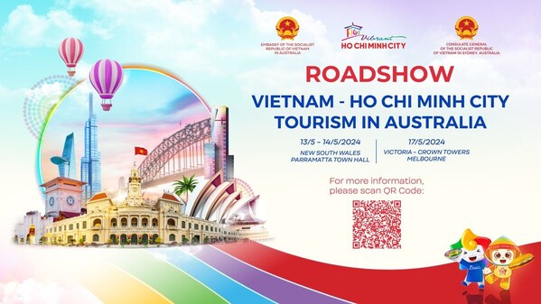 JOIN US AT ROADSHOW VIET NAM - HO CHI MINH CITY TOURISM IN AUSTRALIA 2024!