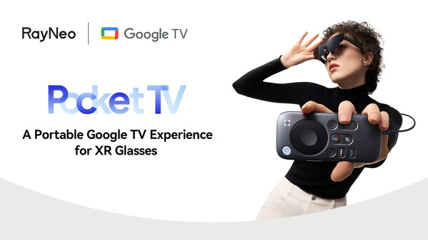 CISION PR Newswire - RayNeo and SEI Robotics co-launch Pocket TV, offering a portable Google TV™ experience for XR glasses