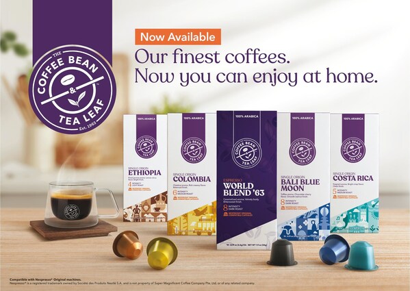 The Coffee Bean & Tea Leaf™ brings the Café Experience Home: Unveils New Single-Serve Coffee Capsules