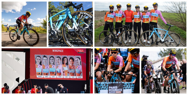 CISION PR Newswire - Winspace China 1st grand tour brand, makes history at the 2024 La Vuelta Femenina