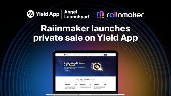 CISION PR Newswire - Raiinmaker to make a splash on Yield App Angel Launchpad