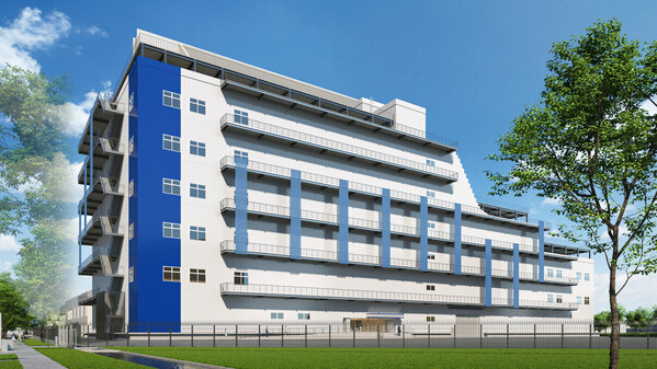 Rendering of state-of-the-art NRT14 data center at MC Digital Realty's NRT campus, scheduled for completion in December 2025