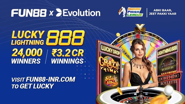Fun88 India Melancarkan 'Fun88 X Evolution' untuk Kemenangan Terjamin