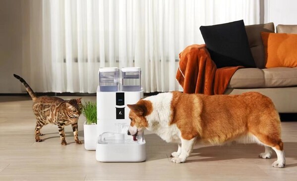 CISION PR Newswire - Lalahome Unveiled Another Pioneering Product: the Lalahome Realfountain Smart Eco-system Pet Fountain